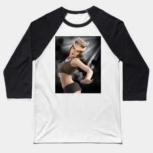 Portrait of steampunk girl Baseball T-Shirt